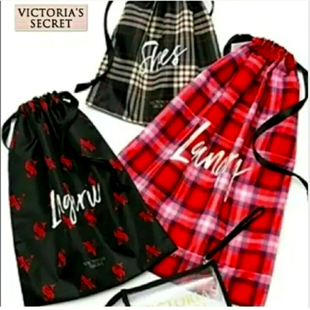Victoria's Secret Travel Pull String Travel Bags
